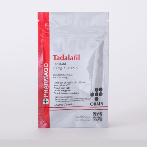 Pharmaqo Tadalafil (cialis) 20mg x 50