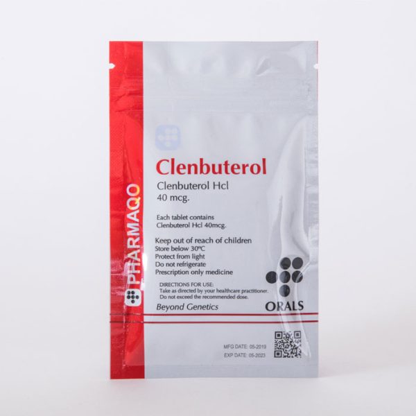 6 x Pharmaqo Clenbuterol 40mcg x 100