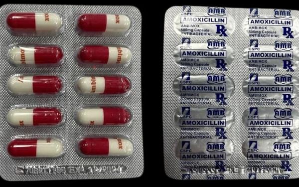 6 x Pharmaceutical Amoxicillin 500mg x 15 Capsules