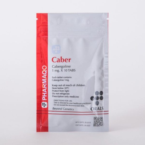 6 x Pharmaqo caber 1mg x 10