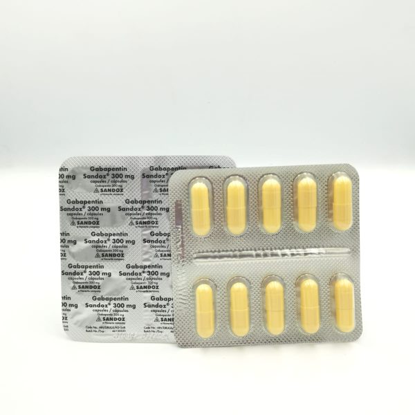 6 x Pharmaceutical Gabapentin 300mg x 10 Capsules