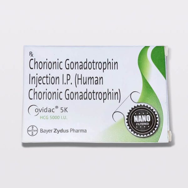 6 x Pharmaceutical HCG 5000iu