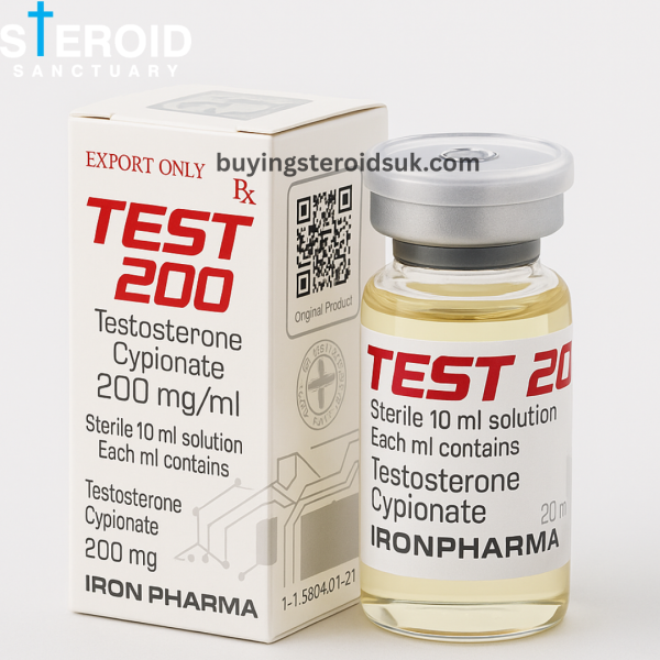 Iron Pharma Test Cypionate 200mg x 10ml
