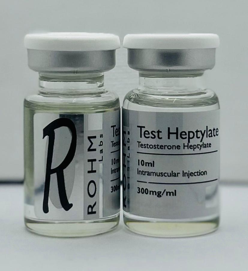 6 x ROHM Test Heptylate 300mg x 10ml 6 x ROHM Test Heptylate 300mg x 10ml