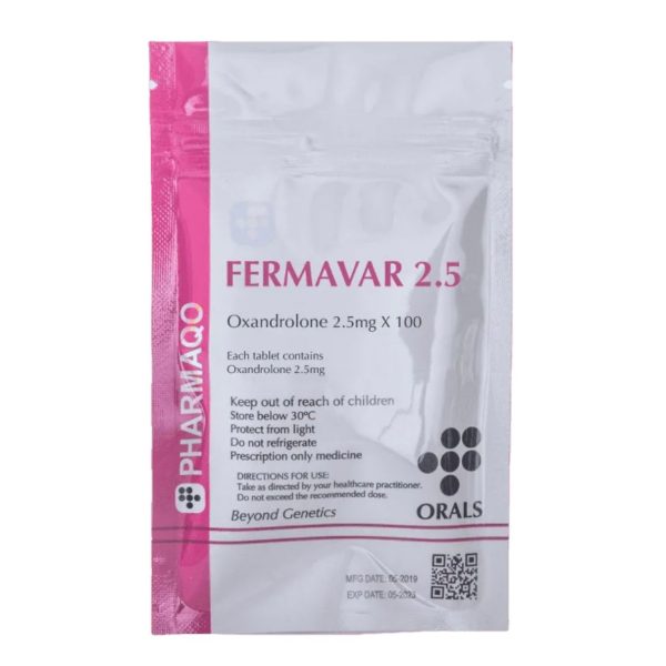 6 x Pharmaqo Female Anavar 2.5mg x 100