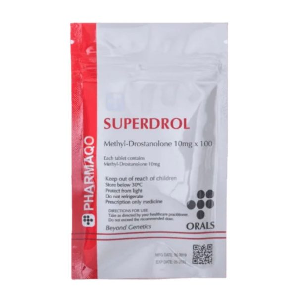 6 x Pharmaqo Superdrol 10mg x 100