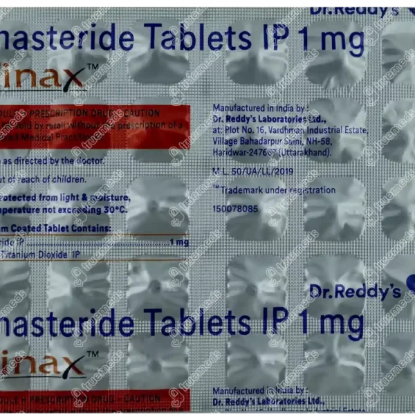 Pharmaceutical Finax finasteride 1mg x 30