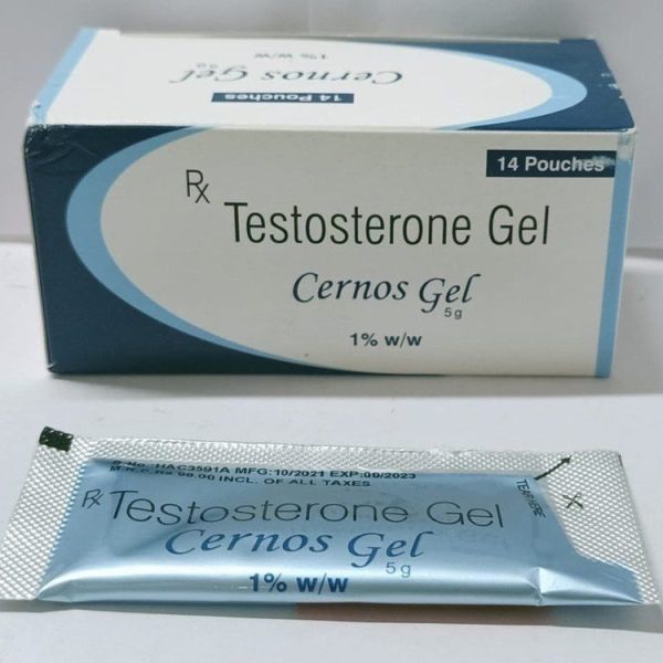 6 x Pharmaceutical Testosterone Gel x 14 pouches 1%