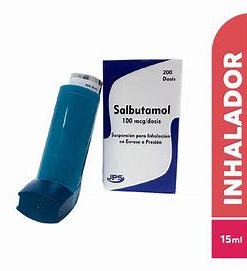 6x Sabutamol 100mcg inhaler