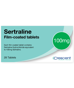 Sertraline 100mg x 30 tablets